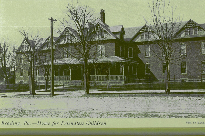 1888 Home for Friendless Children, Reading, PA