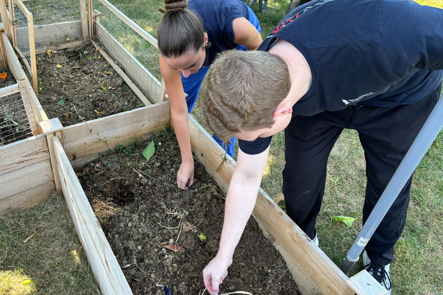 Volunteers Gardening Berks County